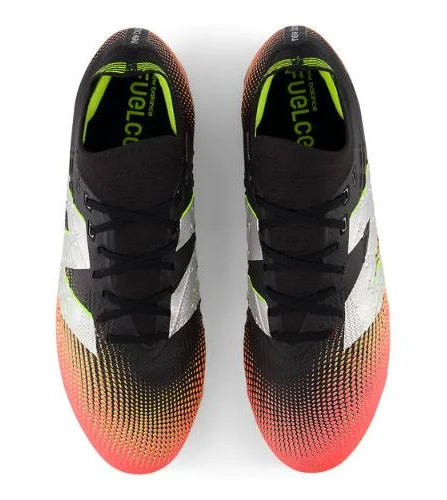 New Balance Tekela Pro Low FG V4+-Black/Crimson product image 2, provided for visual reference and product detail review