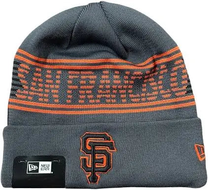 New Era San Francisco Giants Clubhouse Knit-Gray product image 1, provided for visual reference and product detail review