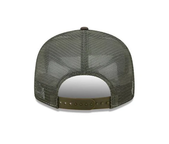 New Era North Carolina Army Camo Trucker Hat product image 3, provided for visual reference and product detail review