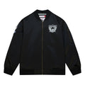 Mitchell & Ness Oakland Raiders Lightweight Satin Bomber Vintage Logo product image 1, provided for visual reference and