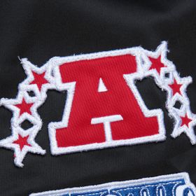 Mitchell & Ness Oakland Raiders Lightweight Satin Bomber Vintage Logo product image 4, provided for visual reference and