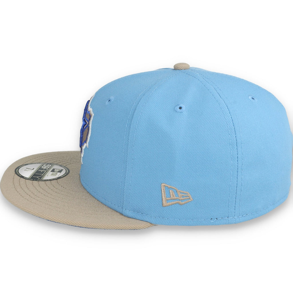 New Era Houston Astros 2005 World Series Side Patch 59FIFTY Fitted Hat-Sky Blue/Camel product image 4, provided for visual