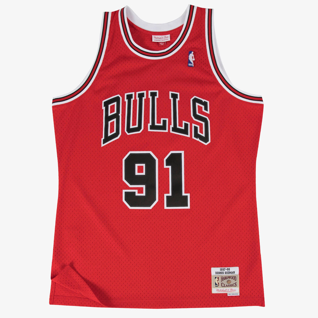 Chicago Bulls Mitchell & Ness NBA Swingman Road Jersey 1997 product image 2