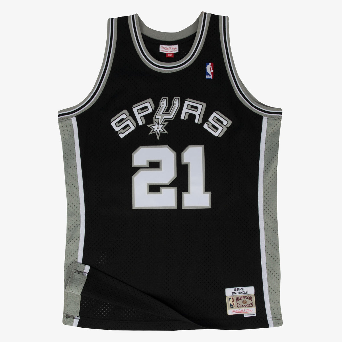 San Antonio Spurs Mitchell & Ness NBA Swingman Road Jersey product image 1