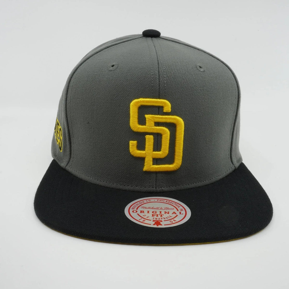 San Diego Padres Mitchell & Ness MLB Storm Front Grey Black product image 1