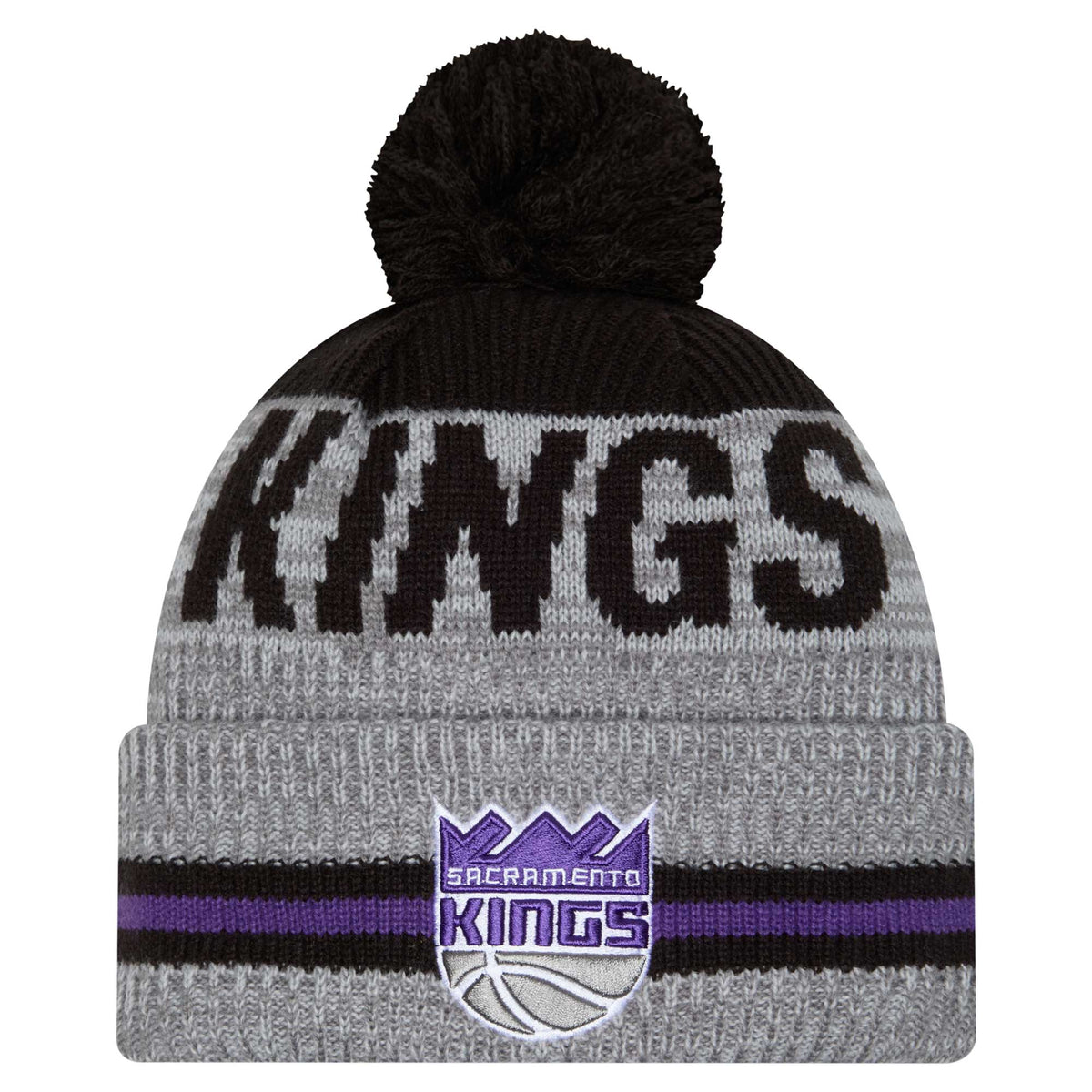 New Era Sacramento Kings Runner Pom Knit product image 1, provided for visual reference and product detail review