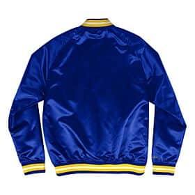 Mitchell & Ness Preschool Golden State Warriors Lightweight Full-Snap Jacket-Blue product image 2, provided for visual