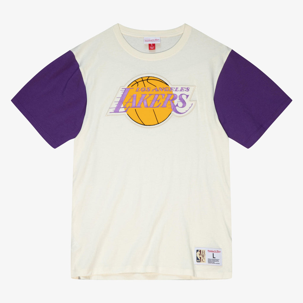 Los Angeles Lakers Mitchell & Ness NBA Color Blocked Tee product image 1