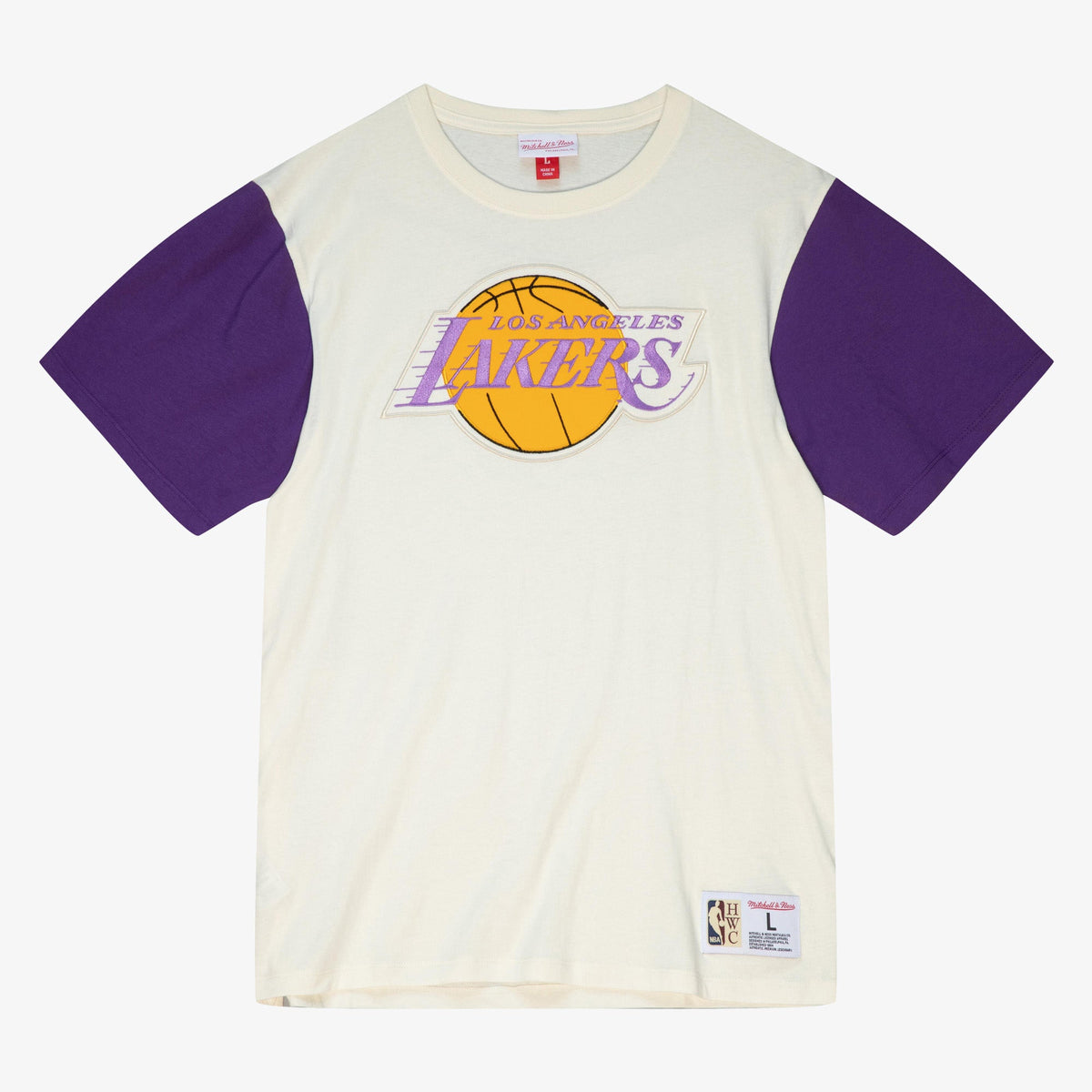 Los Angeles Lakers Mitchell & Ness NBA Color Blocked Tee product image 1