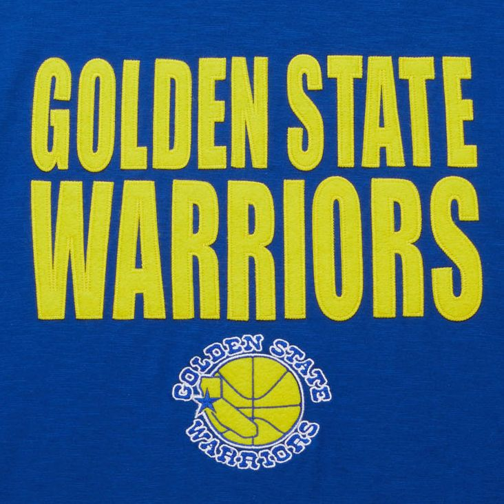 Mitchell & Ness Golden State Warriors NBA Legendary Slub S/S T-Shirt product image 3, provided for visual reference and