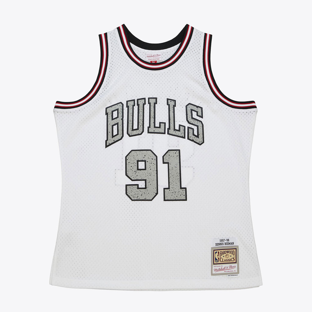 Chicago Bulls Mitchell & Ness NBA Cracked Cement Swingman product image 1
