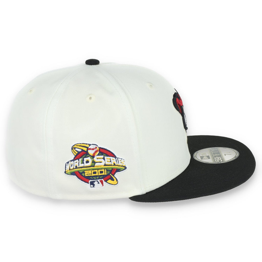 New Era Arizona Diamondbacks 2001 World Series Side Patch Throwback White 59FIFTY Fitted product image 6, provided for