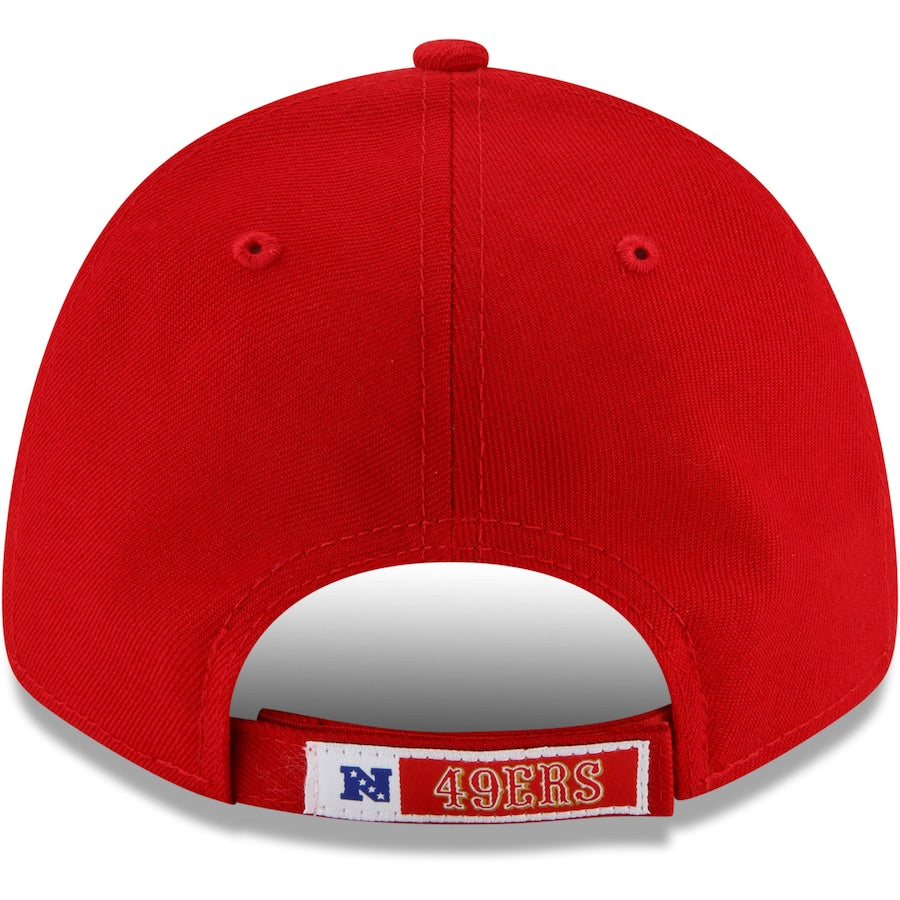 San Francisco 49Ers The League 9Forty Adjustable Hat- Red product image 2, provided for visual reference and product detail