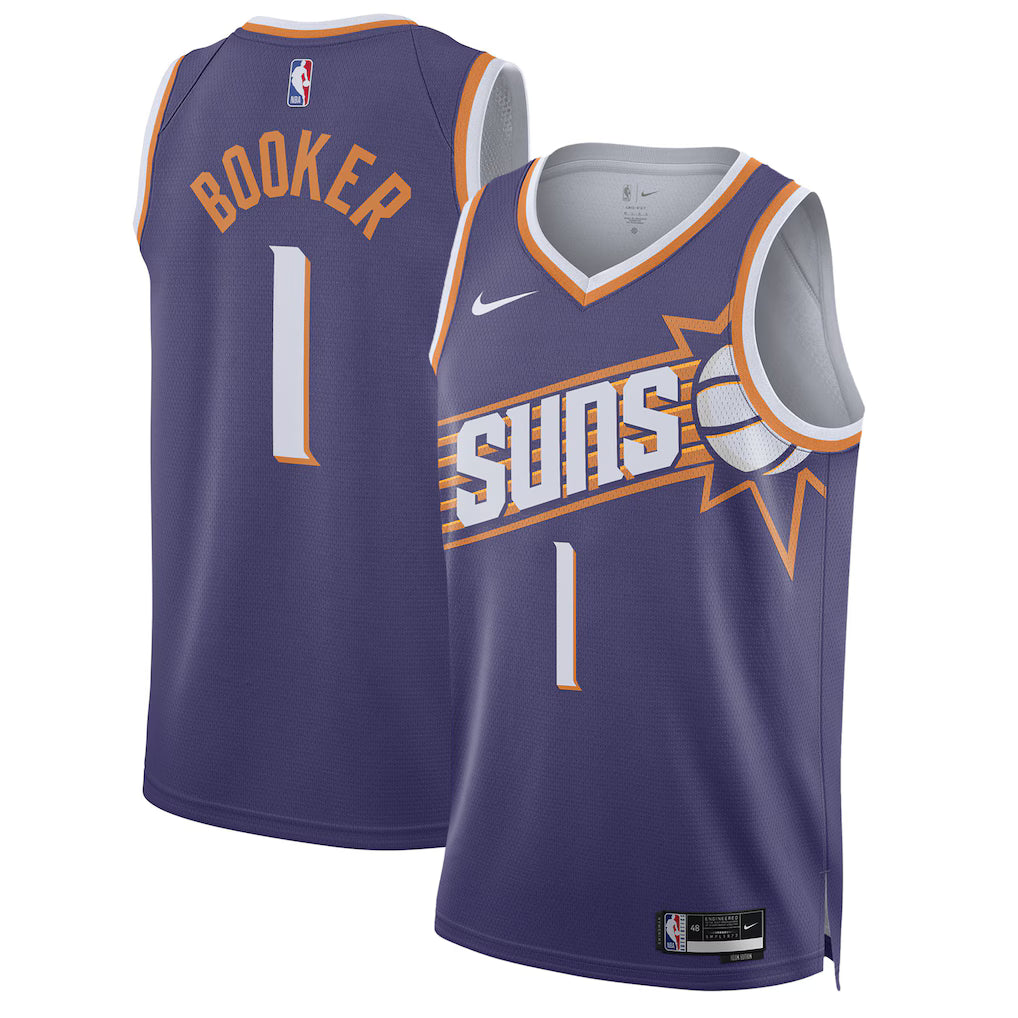 Devin Booker Phoenix Suns Unisex Swingman Jersey - Icon product image 1