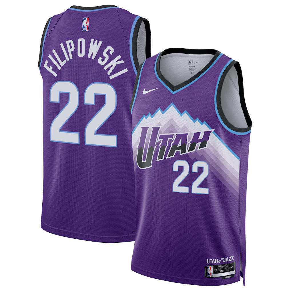 Kyle Filipowski Utah Jazz Unisex Swingman Jersey - Icon product image 1