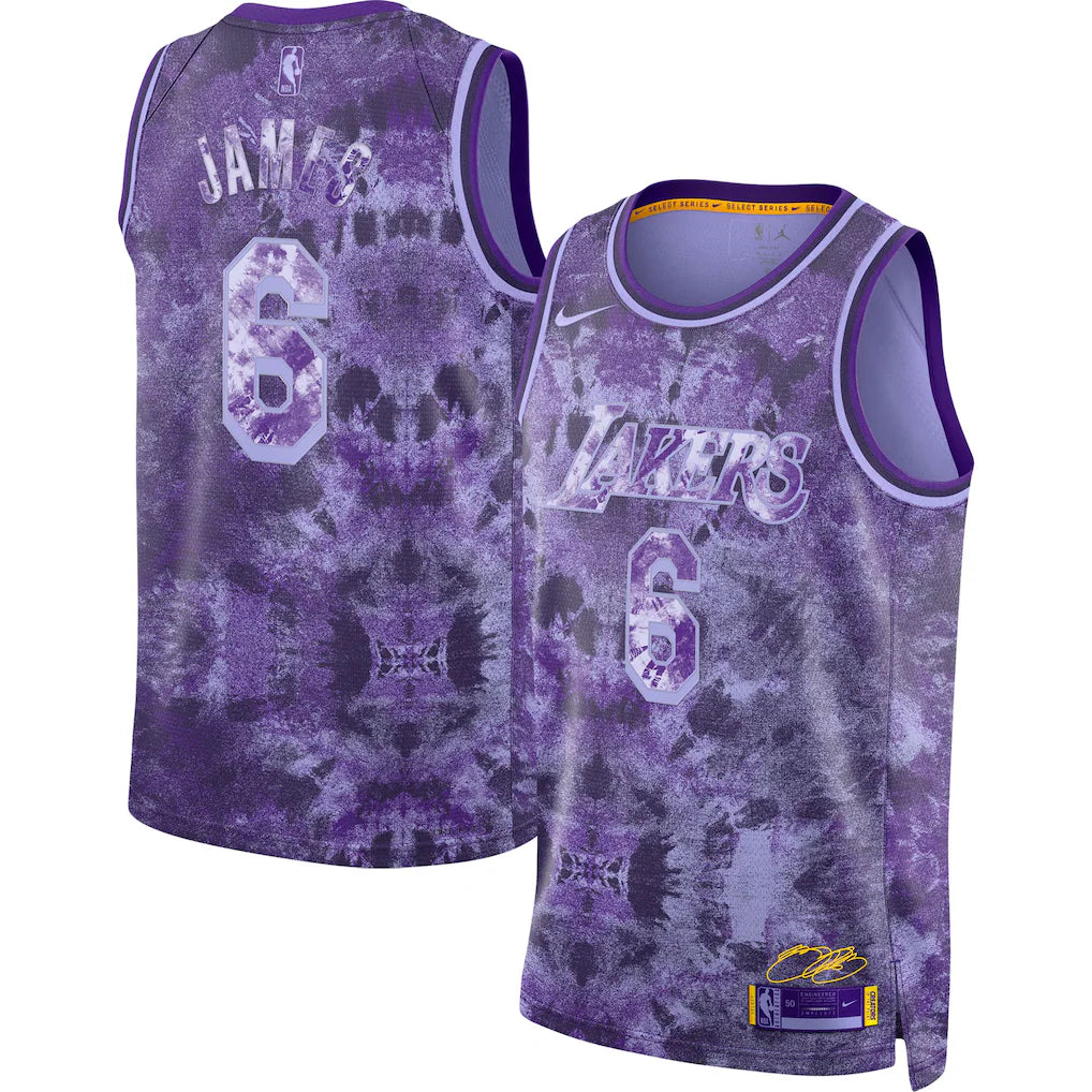 LeBron James Los Angeles Lakers Unisex Jersey - Purple product image 1