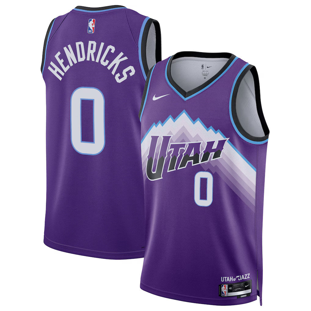 Taylor Hendricks Utah Jazz Unisex Swingman Jersey - Icon product image 1