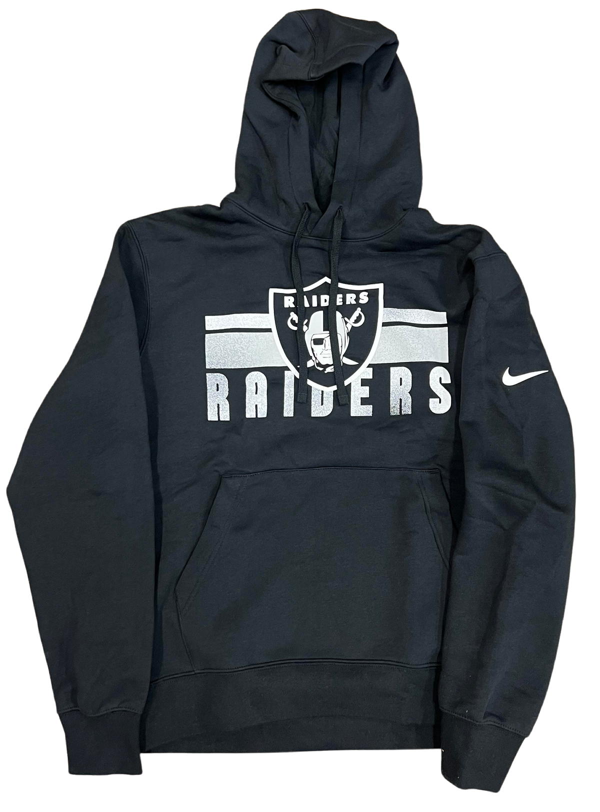 Nike Men Las Vegas Raiders Hoodie-Black product image 1, provided for visual reference and product detail review