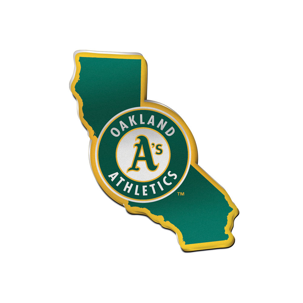 Oakland A's STATE Acrylic Auto Emblem product image 1, provided for visual reference and product detail review