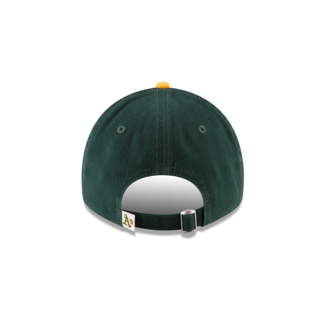 New Era Oakland Athletics 9TWENTY Adjustable Hat- Green/YELLOW product image 4, provided for visual reference and product