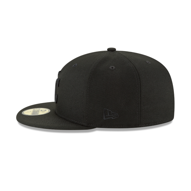Kansas City Royals 59Fifty Fitted-Black On Black product image 5, provided for visual reference and product detail review