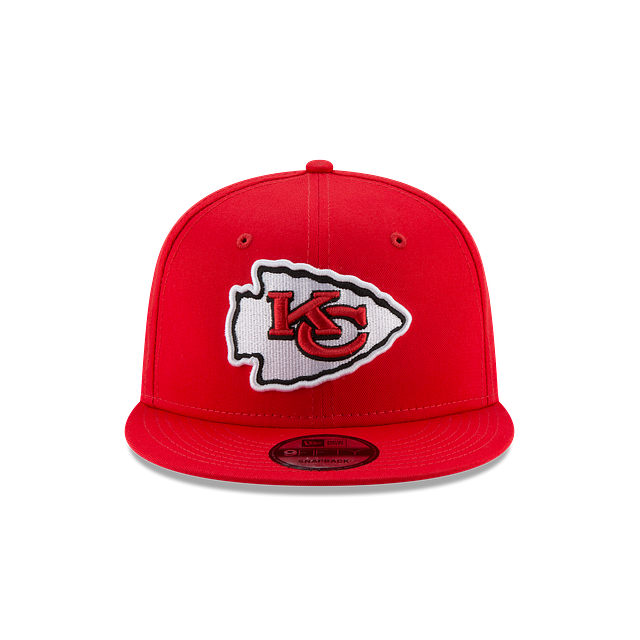 New Era Kansas City Chiefs 9FIFTY Snapback Hat -Red product image 3, provided for visual reference and product detail review