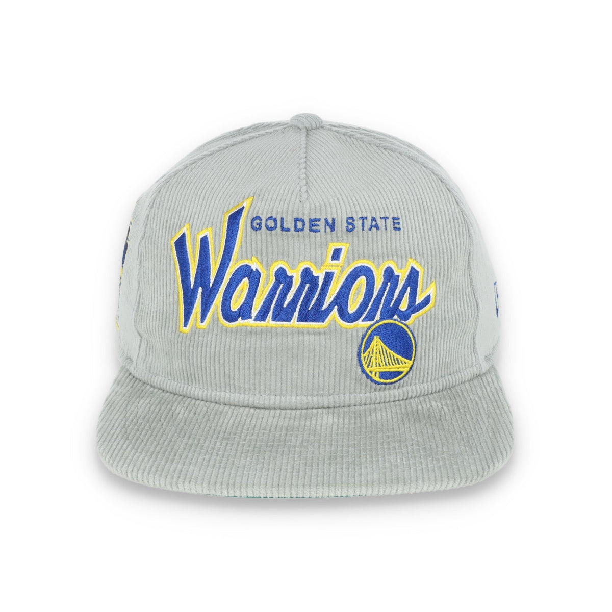 New Era Golden State Warriors Corduroy Old Golfer Snapback product image 2, provided for visual reference and product detail