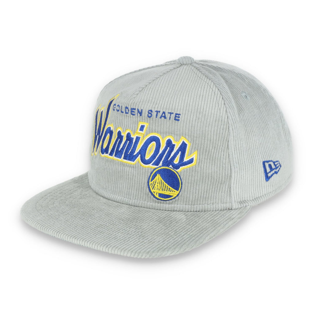 New Era Golden State Warriors Corduroy Old Golfer Snapback product image 3, provided for visual reference and product detail
