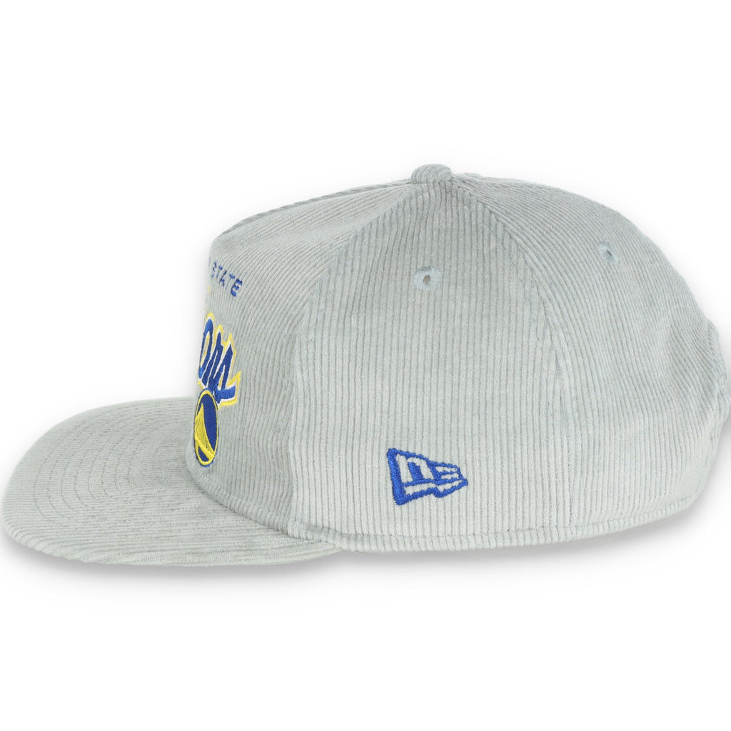New Era Golden State Warriors Corduroy Old Golfer Snapback product image 4, provided for visual reference and product detail