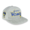 New Era Golden State Warriors Corduroy Old Golfer Snapback product image 1, provided for visual reference and product detail