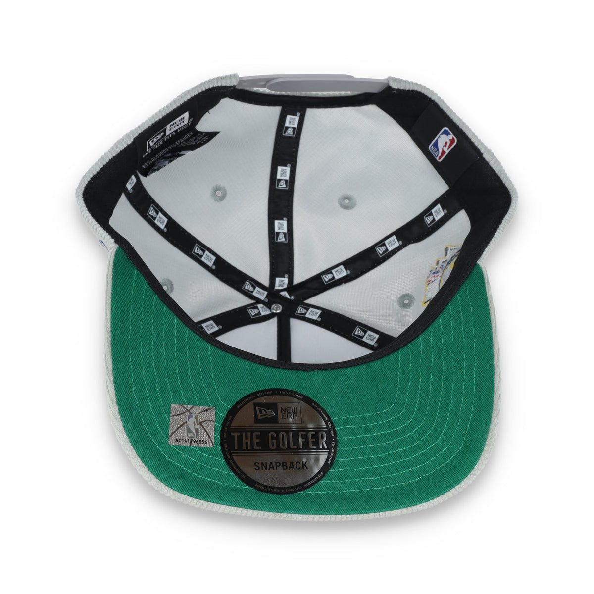New Era Golden State Warriors Corduroy Old Golfer Snapback product image 7, provided for visual reference and product detail