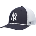 '47 Brand New York Yankees Burden Trucker Snapback Hat product image 1, provided for visual reference and product detail