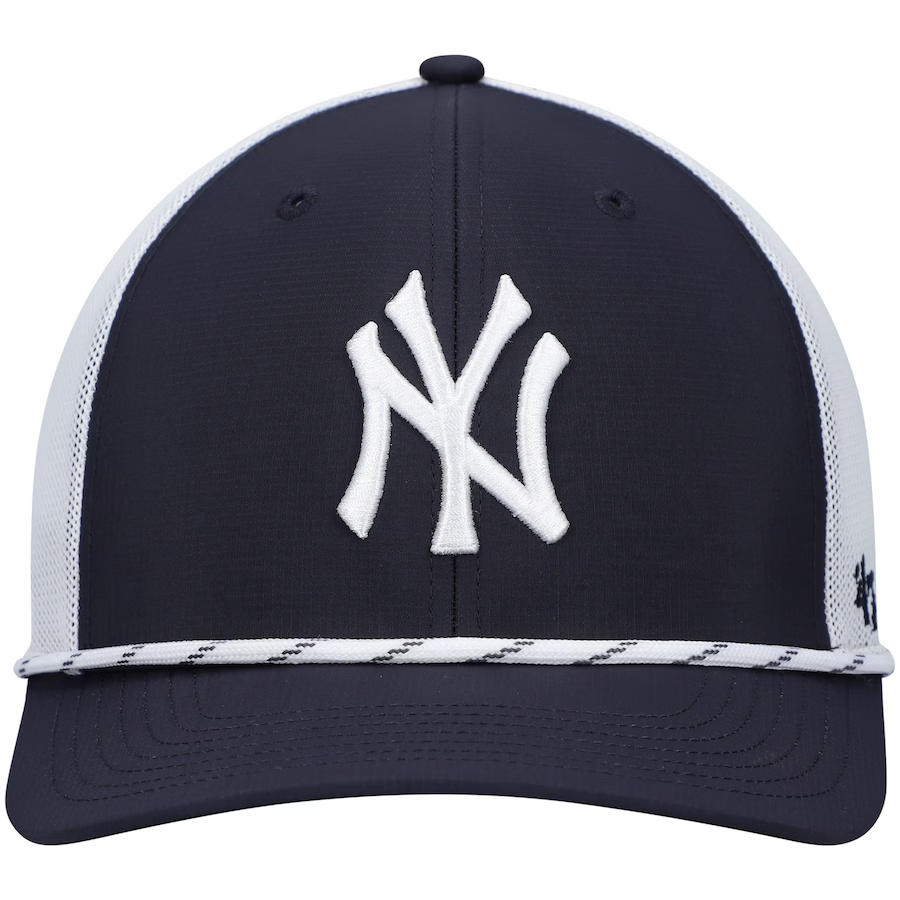 '47 Brand New York Yankees Burden Trucker Snapback Hat product image 4, provided for visual reference and product detail