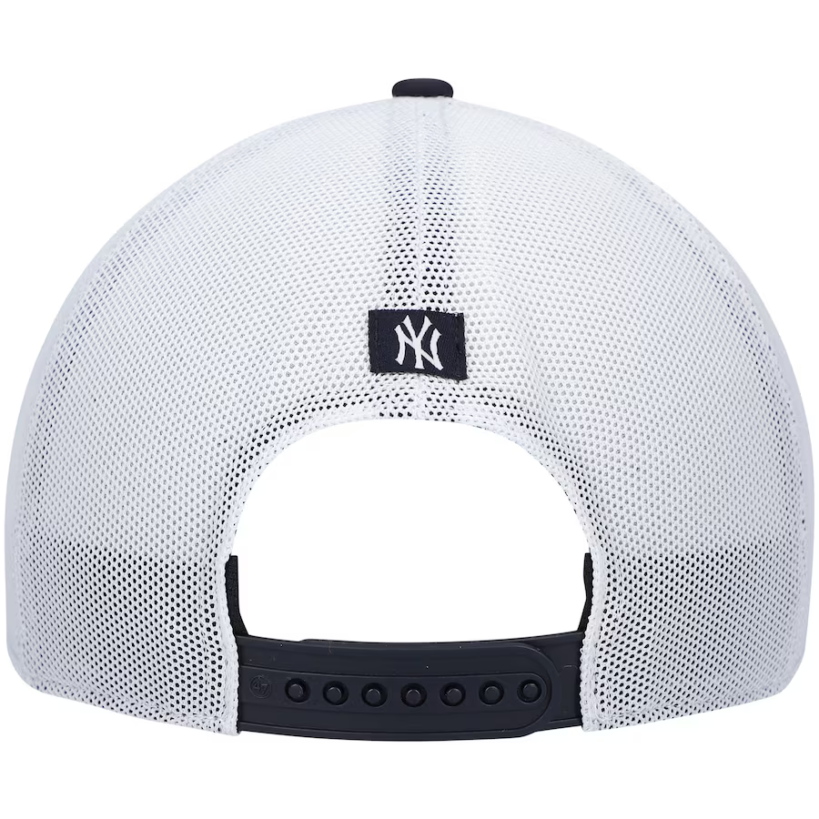'47 Brand New York Yankees Burden Trucker Snapback Hat product image 3, provided for visual reference and product detail