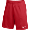 Nike Men Dri-FIT Park III Shorts - University Red/White product image 1, provided for visual reference and product detail