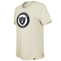 New Era Women Las Vegas Raiders Cream 2023 NFL Draft T-Shirt product image 1, provided for visual reference and product