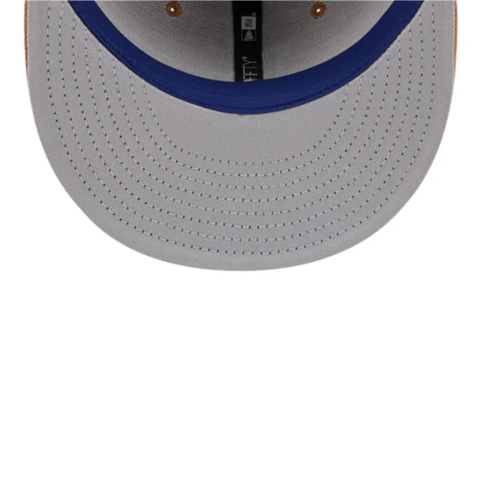 New Era Youth Los Angeles Dodgers Color Pack 9FIFTY Snapback Hat-Light Bronze product image 4, provided for visual reference