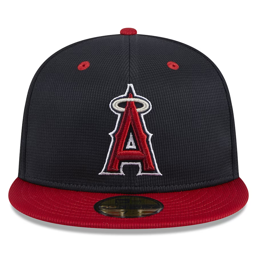 New Era Youth Los Angeles Angels Batting Practice 59FIFTY Fitted Hat product image 3, provided for visual reference and