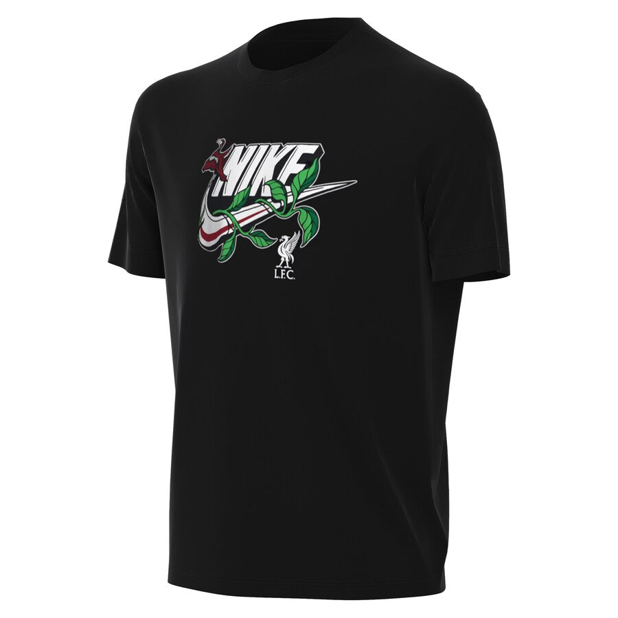 Nike Liverpool FC Men Soccer T-Shirt product image 2, provided for visual reference and product detail review