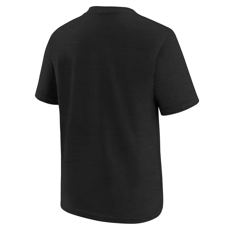 San Francisco Giants Nike Rewind Retro Tri-Blend T-Shirt - Black product image 2, provided for visual reference and product