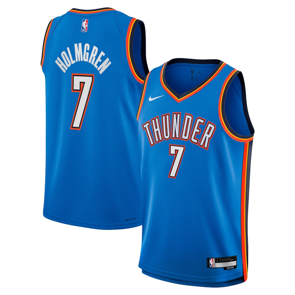 Chet Holmgren Oklahoma City Thunder Jersey - Icon Edition product image 1