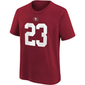 Nike Youth Christian McCaffrey San Francisco 49ers Name and Number T-shirt product image 1, provided for visual reference